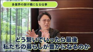 代表・結城天志の出演動画(産官学民連携の現実)より